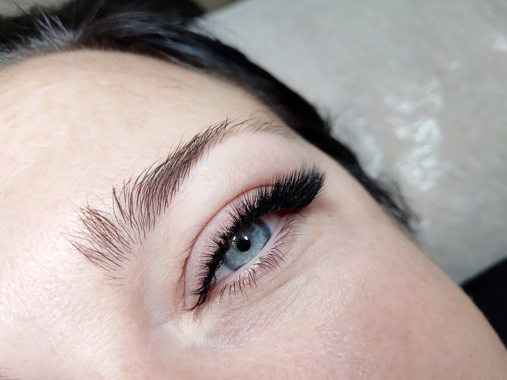 Woman with Lash Extension Closeup